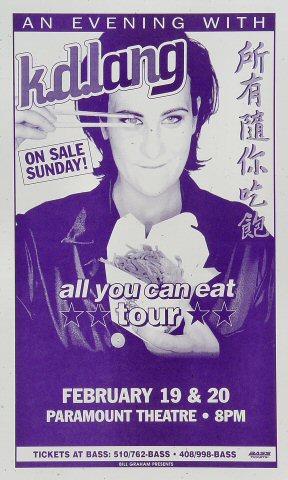k.d. lang Poster