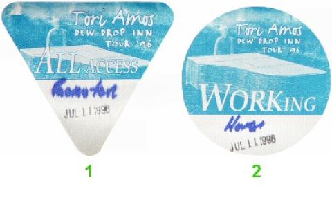 Tori Amos Backstage Pass