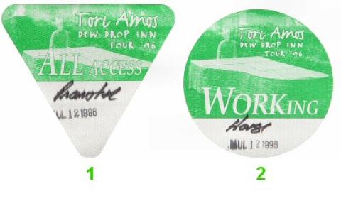 Tori Amos Backstage Pass