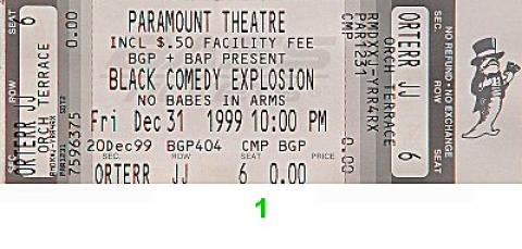 Don "DC" Party Vintage Ticket