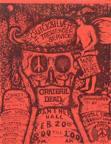 Grateful Dead Handbill