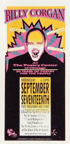 Billy Corgan Handbill