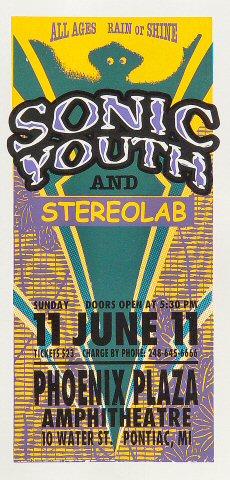 Sonic Youth Handbill