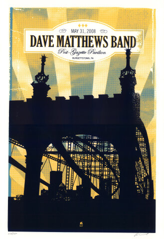 Dave Matthews Band Silkscreen