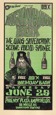 The Afghan Whigs Handbill