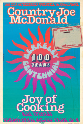 Country Joe McDonald Poster