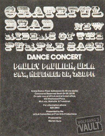 Grateful Dead Handbill