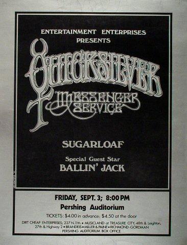 Quicksilver Messenger Service Poster