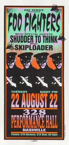 Foo Fighters Handbill