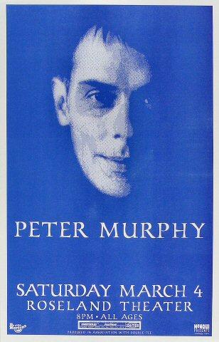 Peter Murphy Poster