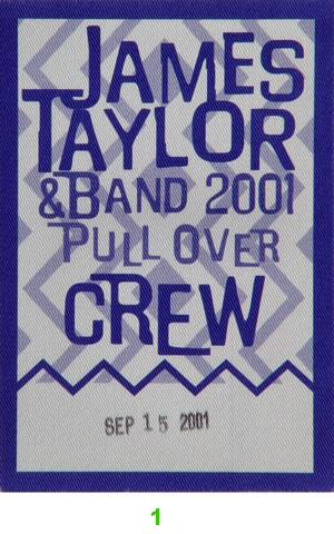 James Taylor Backstage Pass