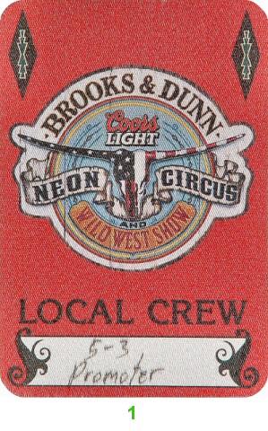 Brooks & Dunn Backstage Pass