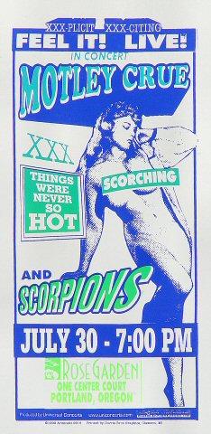Motley Crue Handbill