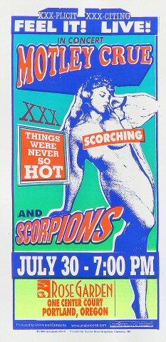 Motley Crue Handbill