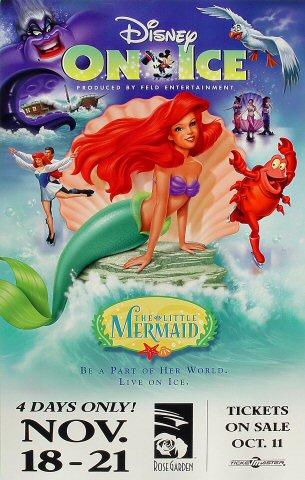 Disney On Ice - The Little Mermaid Poster