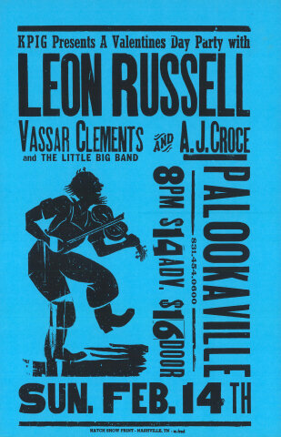 Leon Russell Poster