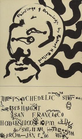 The Psychedelic Shop Grand Opening (Haight Street) Poster