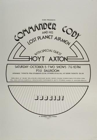 Commander Cody & His Lost Planet Airmen Poster