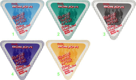 Bon Jovi Backstage Pass