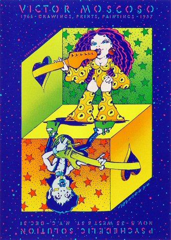 Victor Moscoso Postcard