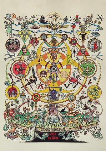 Sacred Art of the Subgenius Postcard