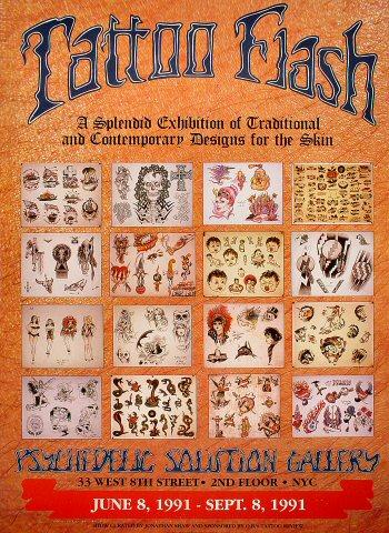 Tattoo Flash Poster