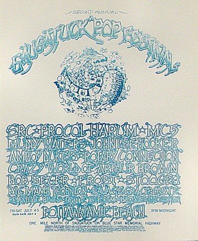 Saugatuck Pop Festival Handbill