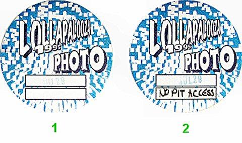 Lollapalooza Festival Backstage Pass