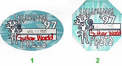 Lollapalooza Festival Backstage Pass