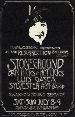Stoneground Handbill