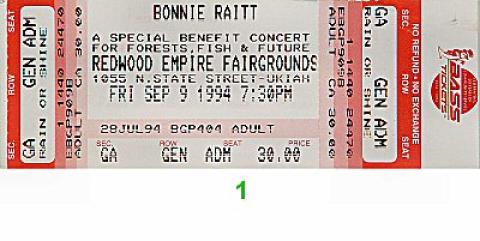 Benefit Concert for Forests, Fish, and Future Vintage Ticket