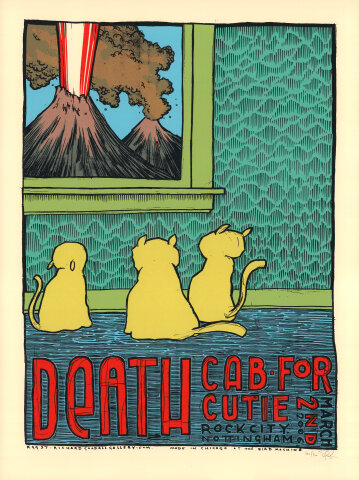 Death Cab For Cutie Silkscreen