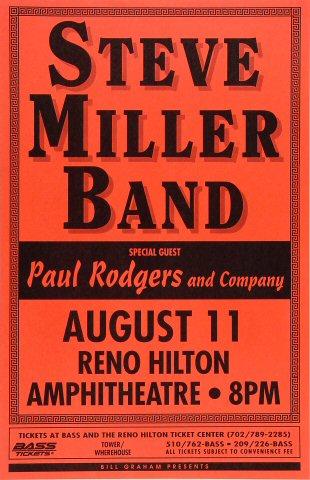 Steve Miller Band Poster