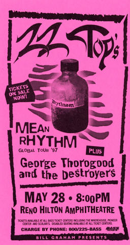 ZZ Top Handbill