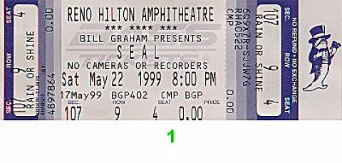 Seal Vintage Ticket
