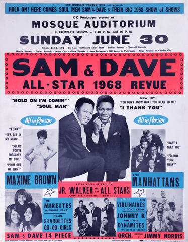 Sam & Dave Poster