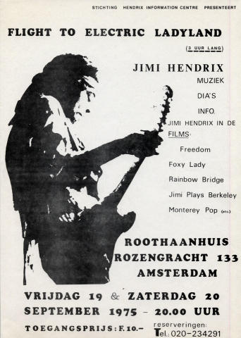Jimi Hendrix Handbill