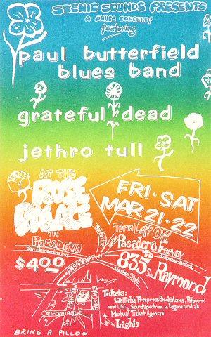 The Paul Butterfield Blues Band Handbill