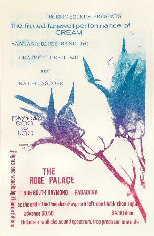 Cream Handbill