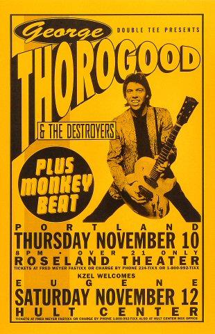 George Thorogood & The Delaware Destroyers Poster