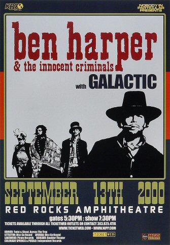 Ben Harper & The Innocent Criminals Poster