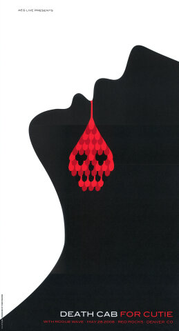 Death Cab For Cutie Silkscreen