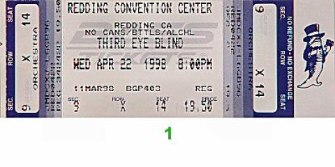 Third Eye Blind Vintage Ticket
