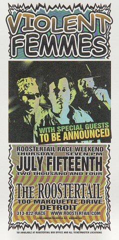 Violent Femmes Handbill