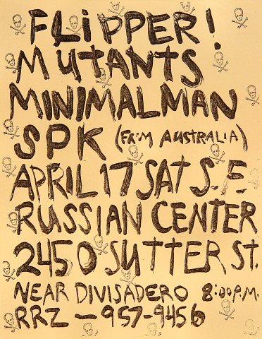 Flipper Handbill