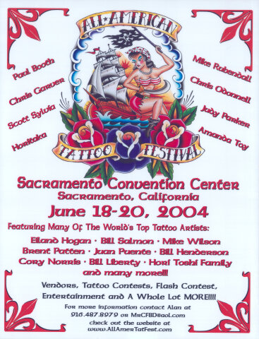 All American Tattoo Festiva Poster