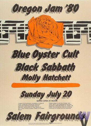 Blue Oyster Cult Poster