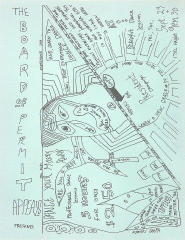 Grateful Dead Handbill