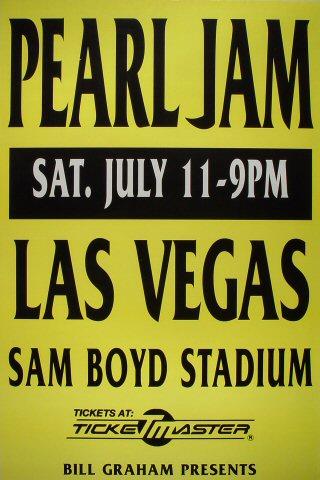 Pearl Jam Poster