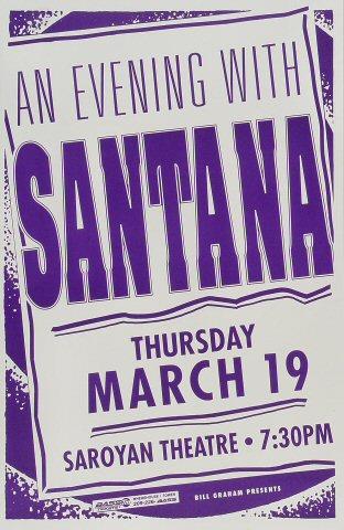 Santana Poster